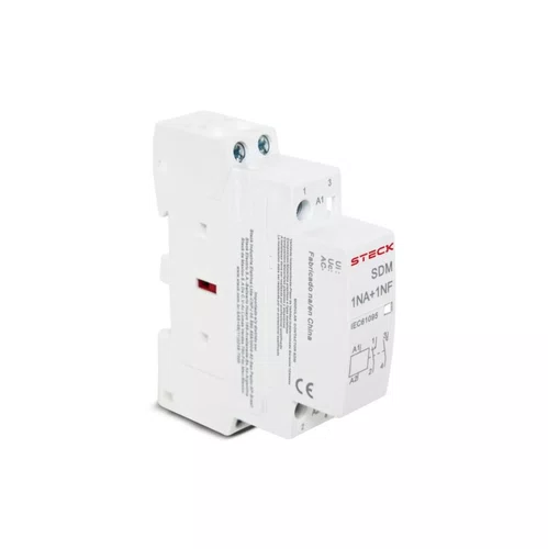 Cont Mod 1Na+1Nf 25A 230Vac 50/60Hz Bob230V Steck