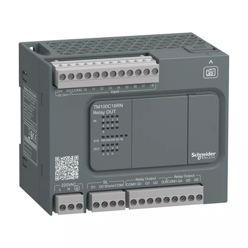Controlador Lógico Programável - 9 Entradas / 7 Saídas Digitais - Saídas Relé - Modbus RTU/ASCII - 110/220 Vac