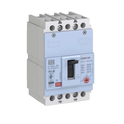 DISJUNTOR DWB160B40-3DX 40A 3 polos 18kA @ 380Vc.a.(IEC 60947-2) DX-Térmico e magnético fixos
