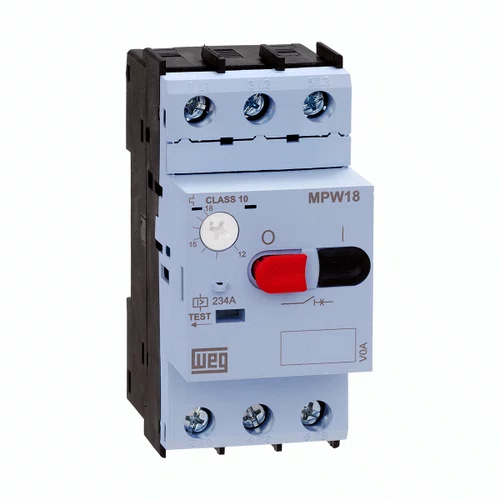 DISJUNTOR-MOTOR AZ MPW18-3-D016 1-1,6 A Parafuso