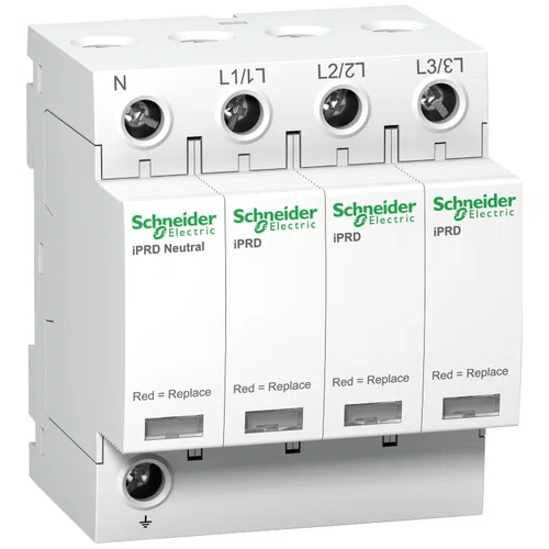 DPS Acti9 3P+N, 230Ue, 350Uc, 40kA, Classe 2 com sinalização local