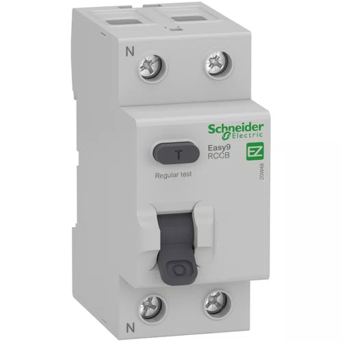 Interruptor Diferencial IDR Easy9 2P, 25A, 30mA, 3kA, 127/230 VCA, Classe AC