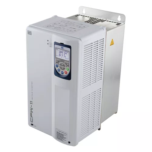 INVERSOR BRCFW110058T4OFAWZ Mec. C 58.5A Trifásico 380-480 V Com opcionais IP21 Standard com frenagem Com filtro (categoria C3) Sem STO