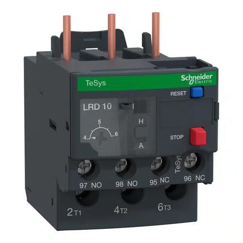 Relé de sobrecarga térmica TeSys Deca 4-6A classe 10A 1NA+1NF