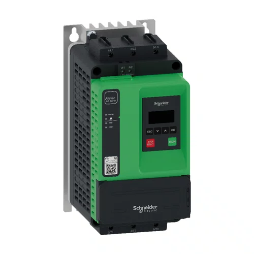 Soft Starter Altivar ATS430, 47A, 208 até 600V AC, tensão de controle 110 até 230VAC