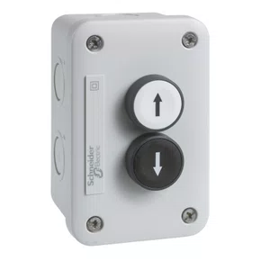 BOTOEIRA 22MM PLASTICA 1 BOTAO BR NA 1BOTAO PT