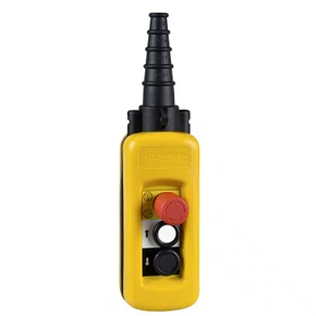 BOTOEIRA PENDENTE PLASTICA 2 BOTOES EMERGENCIA