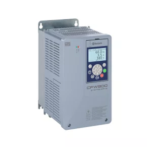 INVERSOR CFW900A09P6T4DB20Y2B Mec. A 9.6A Trifásico 380-480 V Com frenagem IP20 STO/SS1 HMI com bluetooth