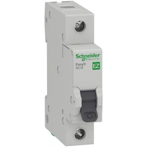 Mini disjuntor Easy9 1P, 16A, Curva C, 3kA em 230V