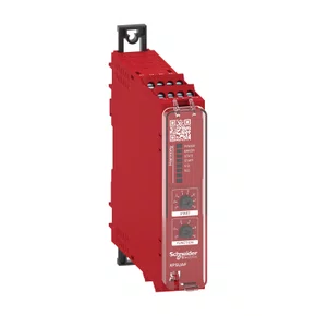 Relé de Segurança Cat. 4 - PL e / SILCL 3 - 2 Canais de Entrada - 3 Saídas NA - Conector Parafuso - 24 Vac/cc