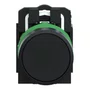 Botão Ø22mm plástico, retorno por mola, preto, NA, XB5AA21